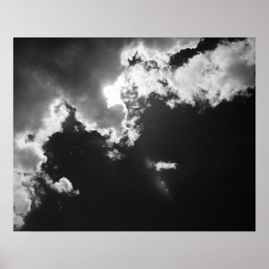 Hoop in de zilveren voering van de wolken. poster (Voorkant)