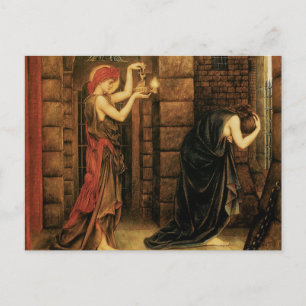 Hoop in een gevangenis van wanhoop door Evelyn De  Briefkaart