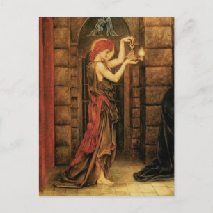 Hoop in een gevangenis van wanhoop door Evelyn De  Briefkaart