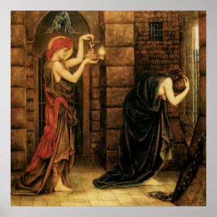 Hoop in een gevangenis van wanhoop door Evelyn De Poster