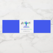 Hoop in Harmony Water Bottle Label Waterfles Etiket (Enkel label)