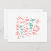 Hoop in het Briefkaart van de Heer (Voorkant / Achterkant)