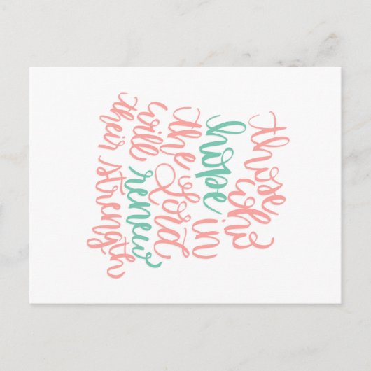 Hoop in het Briefkaart van de Heer (Voorkant)