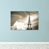 HOOP IN HET STORM Canvas Art (Insitu (Houten vloer))
