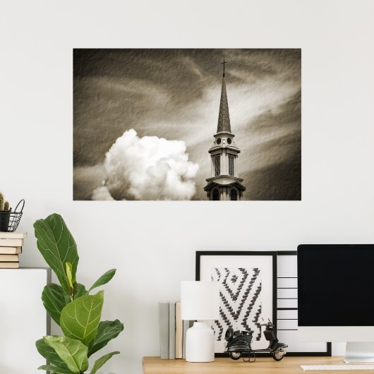 HOOP IN HET STORM POSTER (Thuiskantoor)