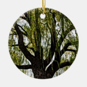 hoop in het voorjaar gedempt keramisch ornament (Voorkant)