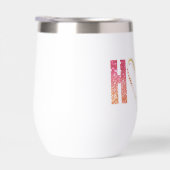 Hoop in roze sprankelingen met gouden hart (Rechts)