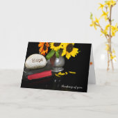 hoop in steen op bijbel kaart (Gele Bloem)