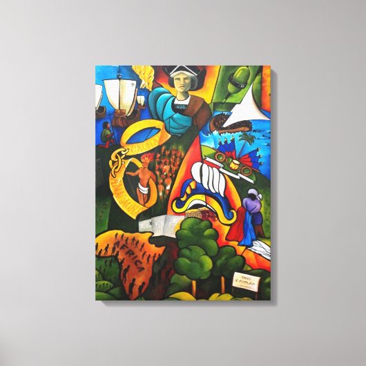 Hoop in Sunrise 2007 Canvas Afdruk (Voorkant)