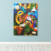 Hoop in Sunrise 2007 Canvas Afdruk (Insitu (Houten vloer))