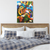 Hoop in Sunrise 2007 Canvas Afdruk (Insitu (Slaapkamer))