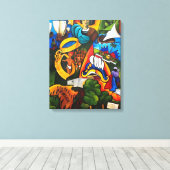 Hoop in Sunrise 2007 Canvas Afdruk (Insitu (Houten vloer))