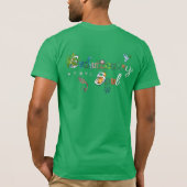 Hoop: Ingebouwde Crew Neck T-shirt (Achterkant)