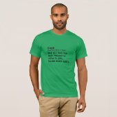 Hoop: Ingebouwde Crew Neck T-shirt (Voorkant volledig)
