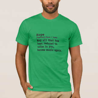 Hoop: Ingebouwde Crew Neck T-shirt