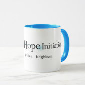 Hoop-initiatief: Mok met twee tonnen (Voorkant rechts)