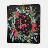 Hoop "inspiratie" keramische sierspelen keramisch ornament (Links)