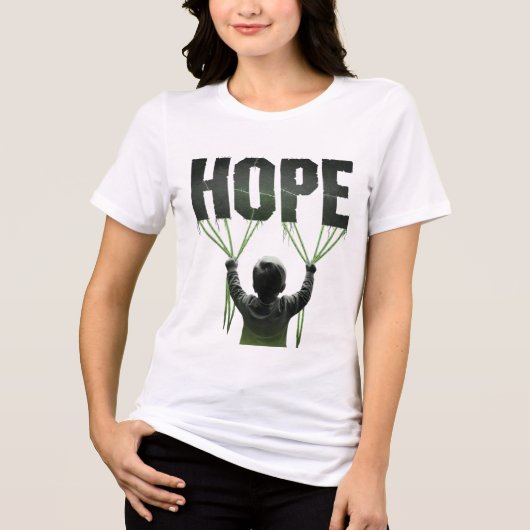 Hoop Inspiratie Tri-Blend Shirt (Voorkant)