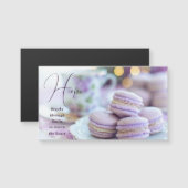 Hoop Inspirerend Quote Paarse Fotografie Magneet (Voorkant / Achterkant)