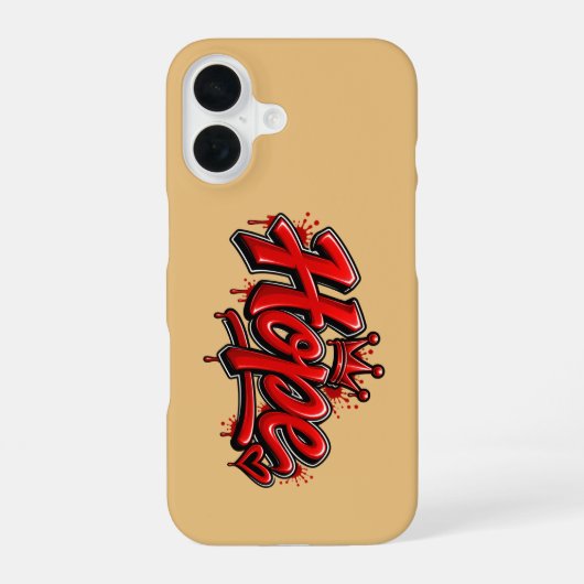 Hoop iPhone 16 Hoesje (Achterkant)