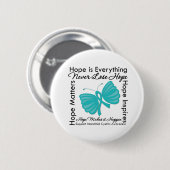 Hoop is alles Interstitiële cystitis Bewustheid Ronde Button 5,7 Cm (Voorkant /achterkant)