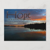 "Hoop is als de vogel" Inspirerend Quote Briefkaart (Voorkant)