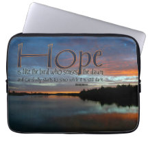 "Hoop is als de vogel" Inspirerend Quote