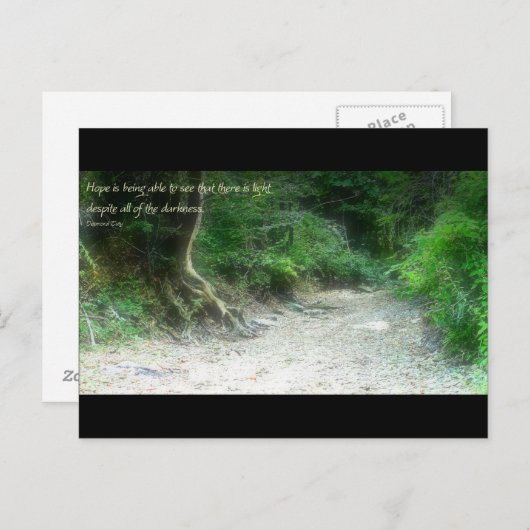 Hoop is... briefkaart (Voorkant / Achterkant)