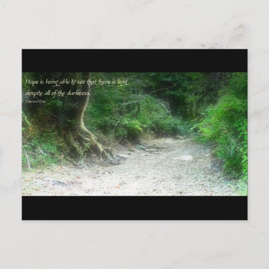 Hoop is... briefkaart (Voorkant)