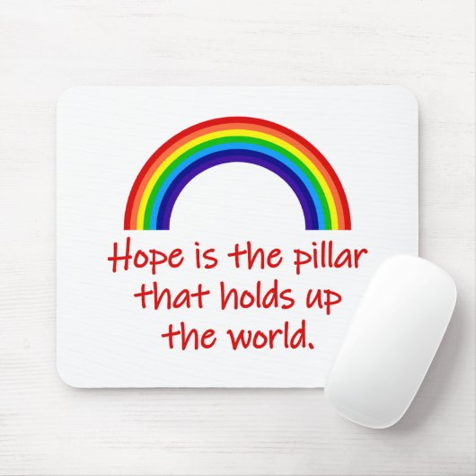 Hoop is de pijler muismat (Met muis)