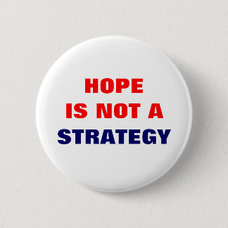 HOOP IS GEEN STRATEGIE RONDE BUTTON 5,7 CM