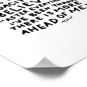 Hoop is geen wensdenken - inspirerend uitspraak poster (Hoek)