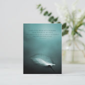 Hoop is het ding met briefkaart veren (Staand voorkant)