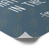 "Hoop is het ding met veren" Art Print (Hoek)