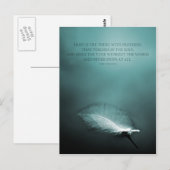 Hoop is het ding met veren briefkaart (Voorkant / Achterkant)