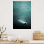 Hoop is het ding met veren poster (Keuken)