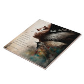 Hoop is het Dingen met Veathers Tegeltje (Zijkant)