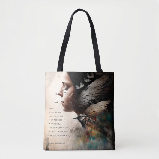Hoop is het Dingen met Veathers Tote Bag (Voorkant)