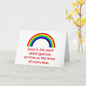 Hoop is het woord kaart (Gele Bloem)