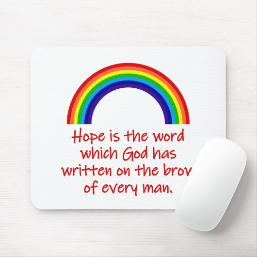 Hoop is het woord muismat (Met muis)