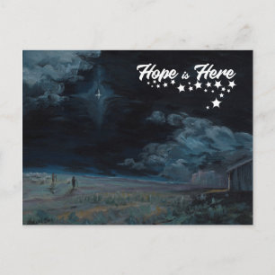 Hoop is hier Briefkaart
