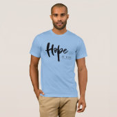 Hoop is hier - Broadview achterkant T-shirt (Voorkant volledig)