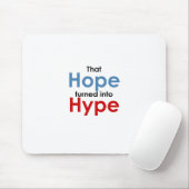 Hoop is hype: Anti-Obama Muismat (Met muis)
