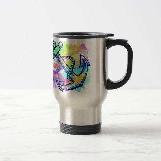 Hoop is mijn Anchor Travel Mug Reisbeker (Rechts)