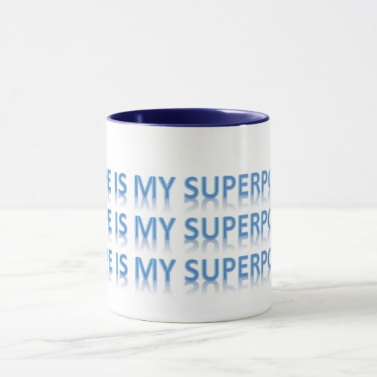 Hoop is mijn Superpower Koffee Mok (Midden)