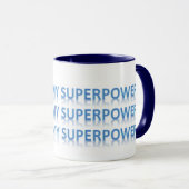 Hoop is mijn Superpower Koffee Mok (Voorkant rechts)