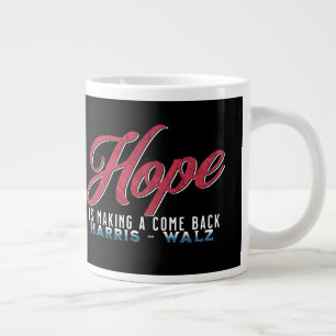 Hoop is terug - Kamala Harris Verkiezingen 2024 Grote Koffiekop