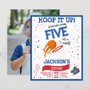 Hoop It Up Rookie Basketbal Budget Foto Verjaardag
