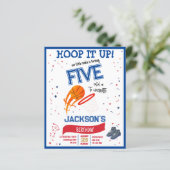 Hoop It Up Rookie Basketbal Budget Verjaardag (Staand voorkant)