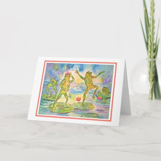 Hoop je vogelkaart kaart (Voorkant)